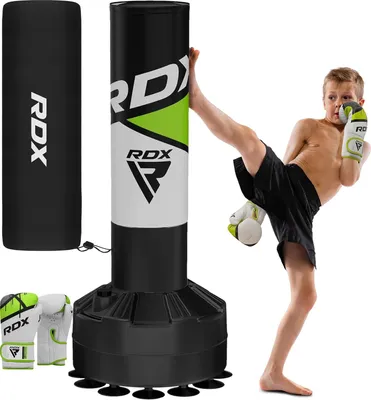 Produktbild von Standboxsack Freistehender Boxsack für Kinder von RDX, Kickboxen 4FT Kinder Boxsack