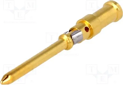Obrázok produktu pre 1x konektor, pozlátený, 0,14 ÷ 0,37 mm², 3 mΩ, 09152006124, HARTING, samica, 10 A