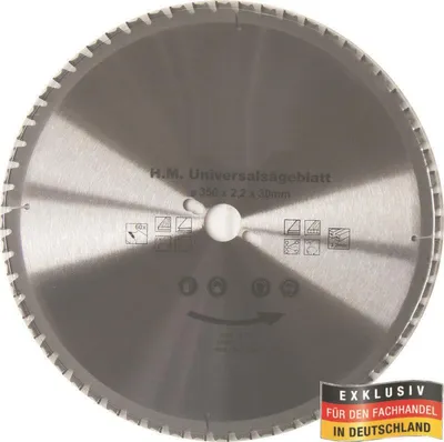 Produktbild von Multi Sägeblatt 350 x 30,0 mm 60 Zähne Kreissägeblatt