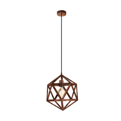 Produktbild von EGLO 49797 Hängeleuchte/1 E27 Ø305 KUPFER-ANTIK 'EMBLETON' EMBLETON