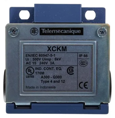 Productafbeelding van Schneider Electric ZCKM1 - Blauw - Metaal - XCKM - IP66 - 64 mm - 30 mm