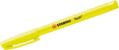 Image de Marqueur de contrôle - STABILO flash - paquet de 10 - jaune