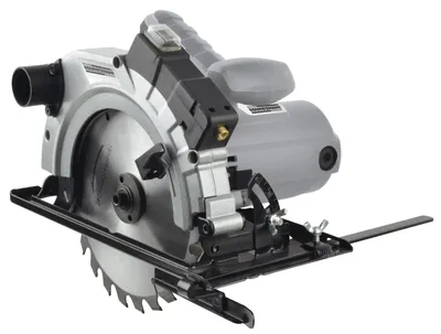 A Brüder Mannesmann electric circular saw is shown against a white background.