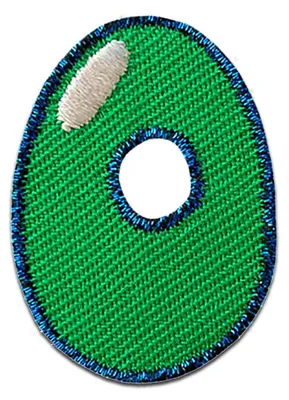 Produktbild von Zahl 0 - 2.4 x 3.3 cm: Zahl/Ziffer Bunt - Aufnäher, Bügelbild, Aufbügler, Applikationen, Patches, Flicken, Zum Aufbügeln