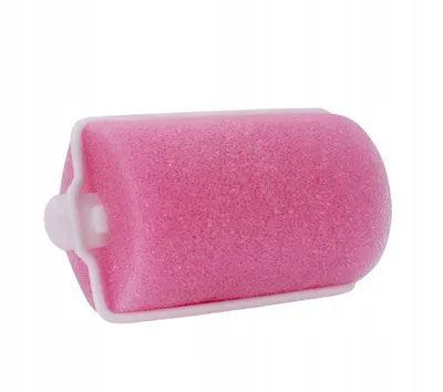 Produktbild von Ponik's Lockenwickler Schwamm Set, Haarrollen, Flexible Haar Styling, 38 mm, 12 Stk, Rosa