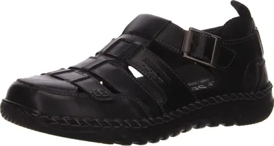 Produktbild von Josef Seibel Slipper gelocht gefloch. modisch in schwarz, Gr. 44