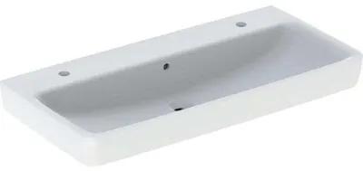 Produktbild von GEBERIT Doppelwaschtisch Renova Plan 100 cm weiß 501883001