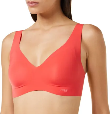 Produktbild von Sloggi Zero Feel Bralette BH Ohne Bügel, Farbe: Rot (Campari), Größe: XS
