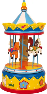 Produktbild von Small Foot  hölzerne Spielbox Karussell Merry