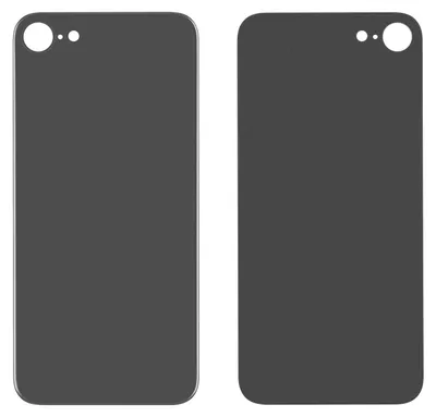 Produktbild von Backcover Ersatzteil für iPhone 8, schwarz