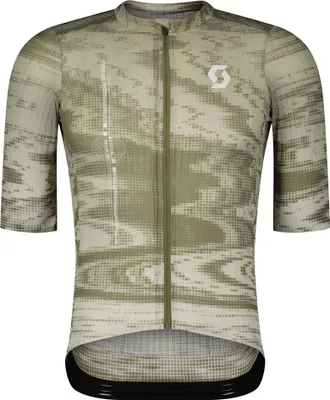 Produktbild von Jersey M's Ultd. SL SS Baumwolle white/hay green (8009) XL