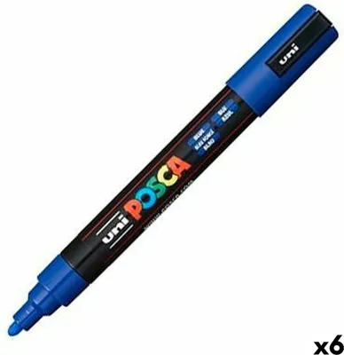 Produktbild von Uni-Ball PC-5M, Blau, Rundspitze, Mehrfarbig, Rund, 1,8 mm, 2,5 mm