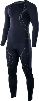 Produktbild von Hi-Tec - "Ikar" Thermo-Unterwäsche-Set für Herren PP15702 (L) (Dunkles Marineblau)