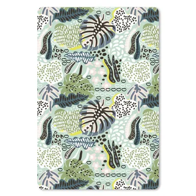 Produktbild von MuchoWow® Mauspad Mousepad Dschungel - Blätter - Pflanzen 18x27 cm - Mousepads - Maus Mat - Pad - Mausunterlage
