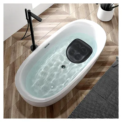 Produktbild von Sitzerhöhungskissen für die Badewanne, aufblasbar - Massagekissen für das Badezimmer