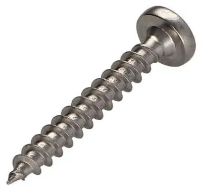 Produktbild von Spanplattenschrauben Edelstahl A2 Rundkopf Pozi 5x30