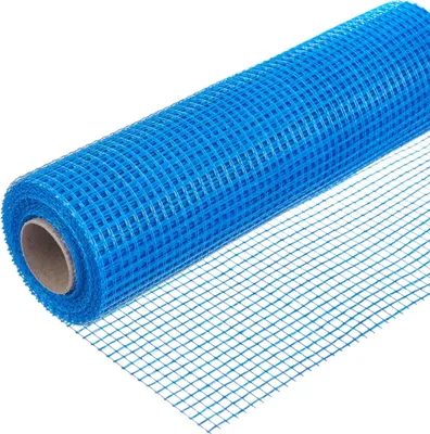 Produktbild von Dalsys Armierungsgewebe 105g/m², 7x7mm 15m² (15m x 50cm, 2 Rollen) Glasfasergewebe für Innen- und Außenputz, Universal