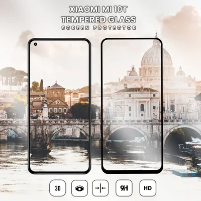 Produktbild von Xiaomi MI 10T – gehärtetes Glas 9H – 3D-Displayschutz in Superqualität