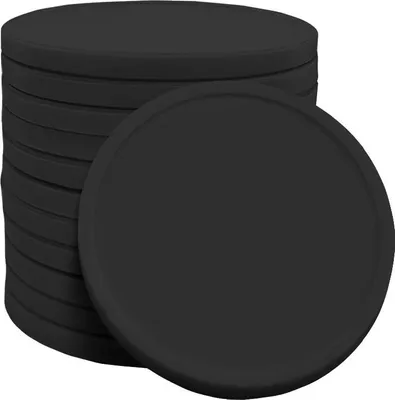 Obrázek produktu pro CombiCraft blank biologicky rozložitelné spotřební mince Černá - Ø29mm - 1000 kusů