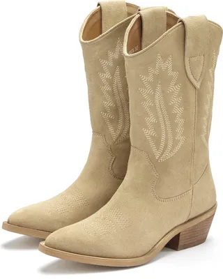 Produktbild von LASCANA Chelseaboots Stiefel, beige Größe 43