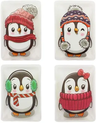 Produktbild von Handwarmers-Set Kunststoff - 4er-Set - Huidfreundlich - Bis 55 °C - Fingerwarmern