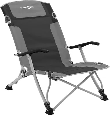 Produktbild von Brunner - Spiaggina BULA XL schwarz - Max. Belastung: 102 kg - Maße: 61 x 74 x H87/31 cm