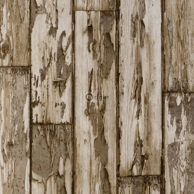 Produktbild von Origin Wallcoverings Tapete Holz-Optik Braun 52 cm x 10.05 m