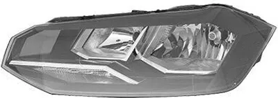 Produktbild von VAN WEZEL Scheinwerfer Links für VW POLO (AW1, BZ1) 5751961V