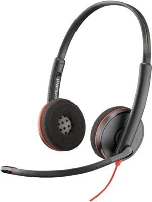 Image de Casque Poly Blackwire 3220 Noir
