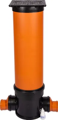 Produktbild von KG Schacht Revisionsschacht Abwasserschacht Kontrollschacht DN315 / DN125 - Komplett SET - Schachtboden + Rohr + Deckel + Gleitmittel