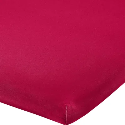 Produktbild von Erwin Müller Topper-Spannbettlaken Freising" rot 120x200 cm - 130x220 cm"