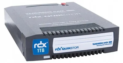 Zdjęcie produktu dla Overland-Tandberg 8586-RDX, Wkładka RDX, RDX, 1 TB, 15 ms, Czarny, RDX QuikStor