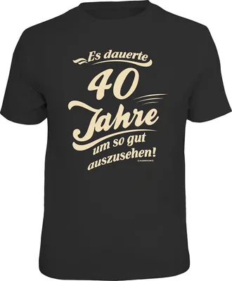 Produktbild von 40 Jahre - Textilien - Gutes Aussehen