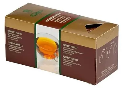 Bylinkový čaj, 25x1,7g, EILLES "Rooibos-vanília"