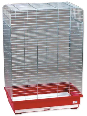 Zdjęcie produktu dla Klatka dla ptaków Jewel Rozela 60x37x85,5cm ocynkowana bordowa