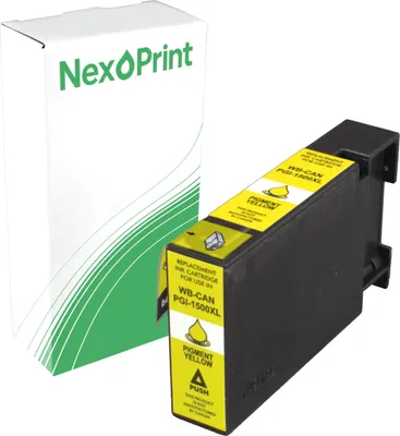 Produktbild von Druckerpatrone kompatibel zu Canon PGI-1500XLY yellow Maxify MB 2755 MB 2750 MB 2350 MB 2155 MB 2150