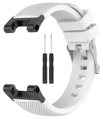 Obrázek produktu pro Silikonový řemínek na hodinky, kompatibilní s náhradními řemínky pro hodinky Huami Amazfit T-Rex Pro, barva: bílá