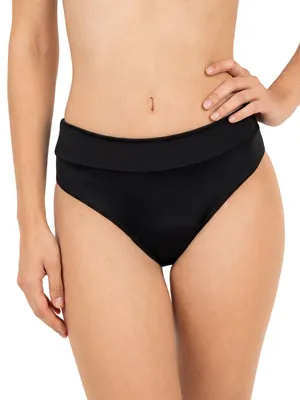 Productafbeelding van MYLILY Zwembroek voor dames en meisjes, basic model, zwart, maat 2XS