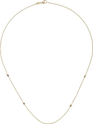 Produktbild von JOBO Collier Halskette 585 Gold Gelbgold 45 cm Kette Goldkette
