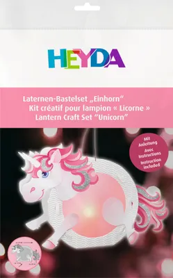 Produktbild von 5XHeyda 204889190 LaternenSet Einhorn