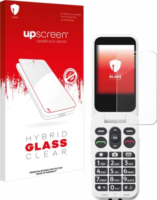 Produktbild von upscreen Schutzglas für Doro Leva L30 Schutzfolie Panzer Folie Glas Display Schutz klar