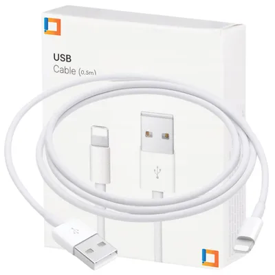 Immagine prodotto di Co2 Caricabatterie Breve Cavo Di Ricarica Rapida Usb A Lightning Iphone 14 0,5 M