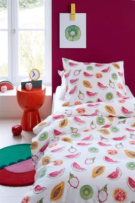 Produktbild von Beddinghouse Kids Tutti Frutti Bettwäsche Farbe Multi Größe 100x135cm + 80x80 AL