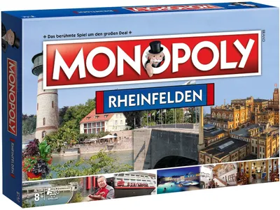 Produktbild von Monopoly Rheinfelden Stadt City Edition Gesellschaftsspiel Brettspiel Spiel