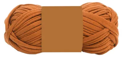 Produktbild von Häkelgarn Polyester Dunkelgelb 100g