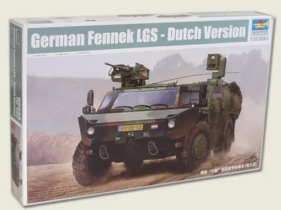 Productafbeelding van Trumpeter, Duitse Fennek LGS, Nederlandse versie, schaal 1:35, artikelnummer 05533