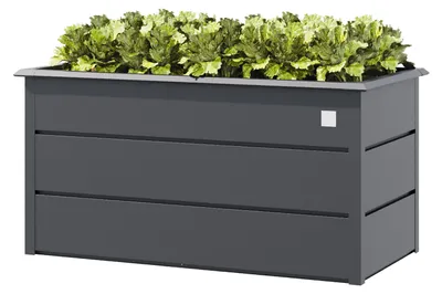 Image de PRIMEYARD LILLY Bac surélevé acier galvanisé 150x75x78 cm - ergonomique