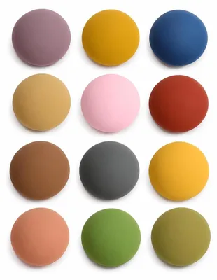Immagine prodotto di Set di 24 magneti per frigorifero nei colori Morandi