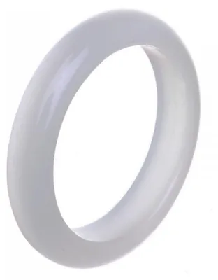 Produktbild von Ring aus Katzenauge grau glatt Damenring Fingerring Steinring schlicht, Ringgröße:Innenumfang 62mm Ø19.7mm