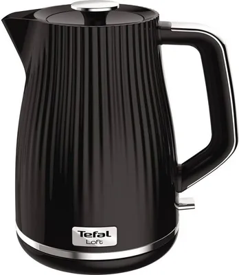 Produktbild von Tefal Loft KO2508 Wasserkocher 1,7 l 2400 W Schwarz (Z058700)